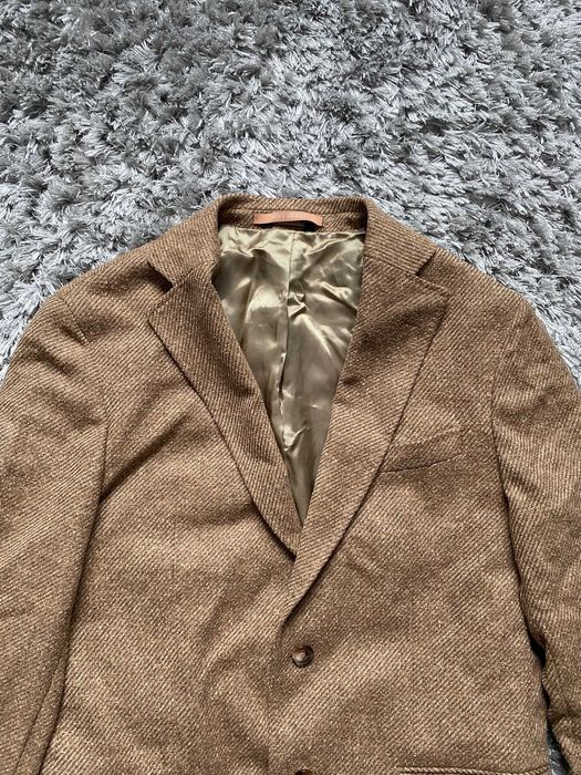 sacou barbatesc massimo dutti maro