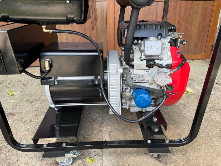 Бензинов монофазен генератор/ агрегат - HONDA 10 Kw.