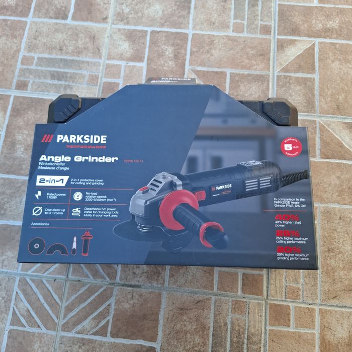 Ъглошлайф parkside performace, 1700 W
