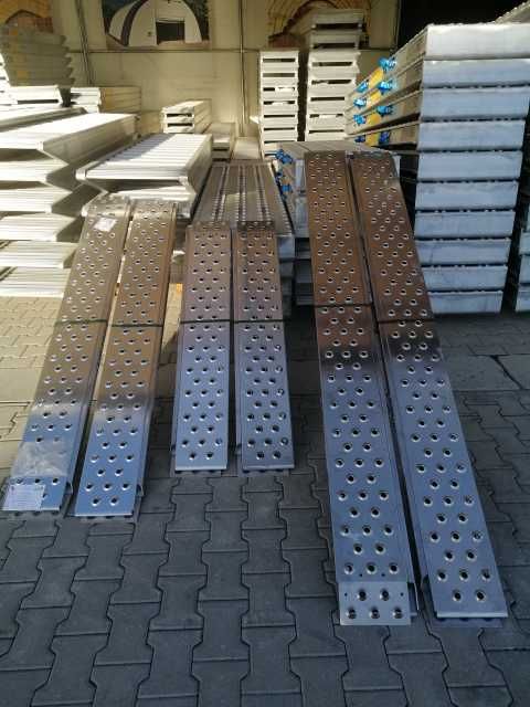 Rampe aluminiu extrem de usoare pentru transport autoturisme