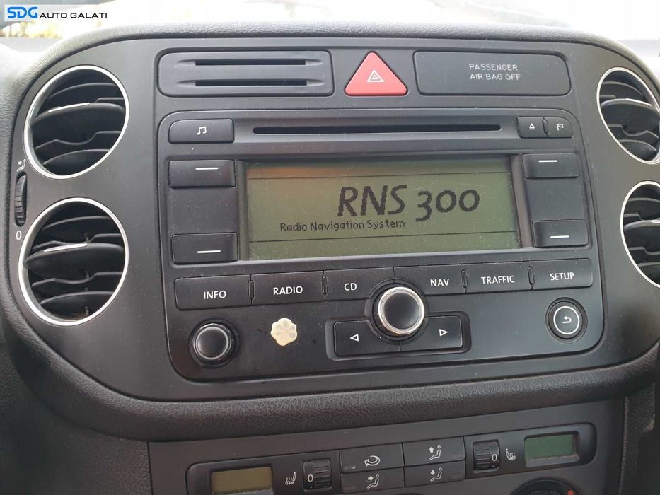 Navigatie Radio CD Player RNS300 Volkswagen Golf 5 2004 - 2008 [C1442] [depozit hală 4]