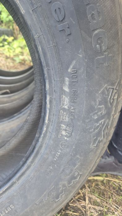 195 70 16 4бр зимни гуми дот 12 8мм граифер без забележки