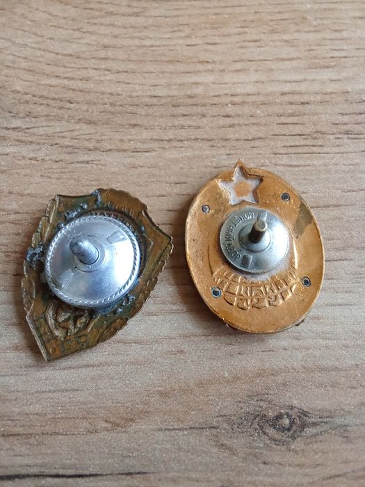 Значки советские,