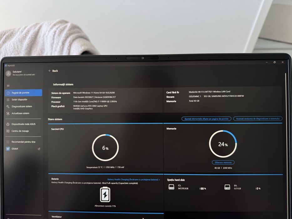 Asus Zephyrus M16 gu603hm