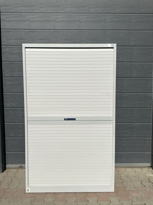 Dulap metalic cu ușă tip rulou – 195 x 120 x 45 cm