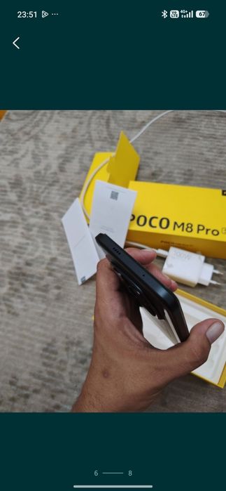 Poco M8 Pro 5G Snapdragon 7s gen-4 в полном комплекте!