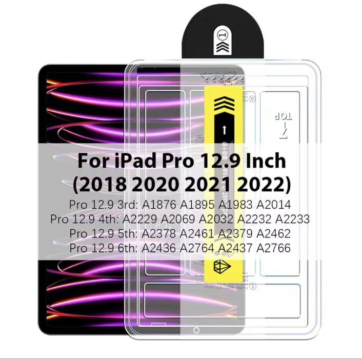 Стъклен протектор с лесно поставяне за iPad 10 | 11 | PRO | AIR