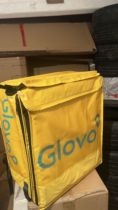 Курьерская термо сумка glovo wolt