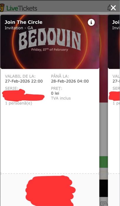 Bilete gaia 4 bilete la gaia