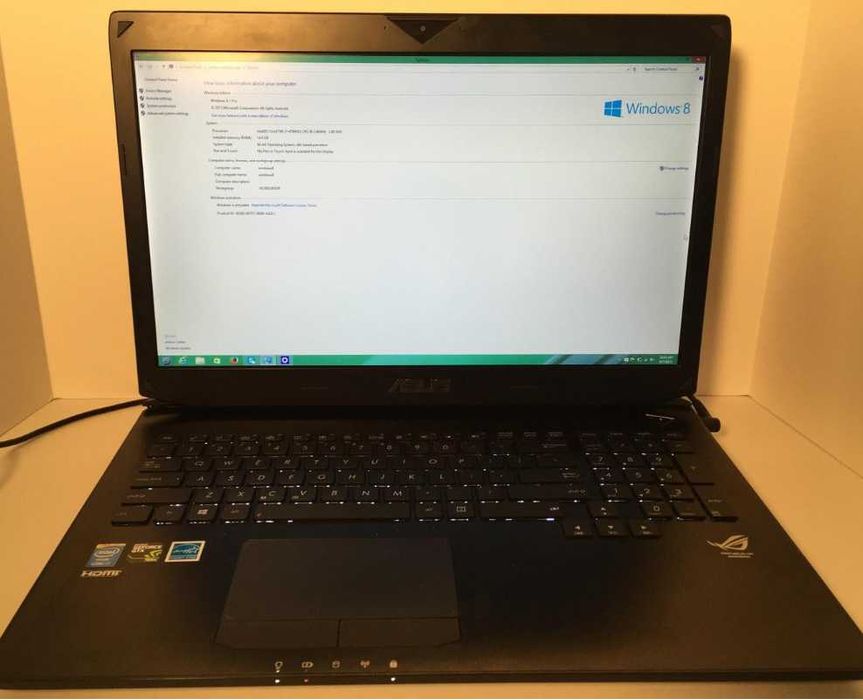 Asus ROG g750jw 16 gb ram ssd + hdd- proc i7 video GTX