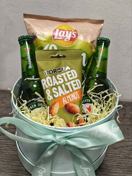 Мъжка подаръчка кутия с Heineken