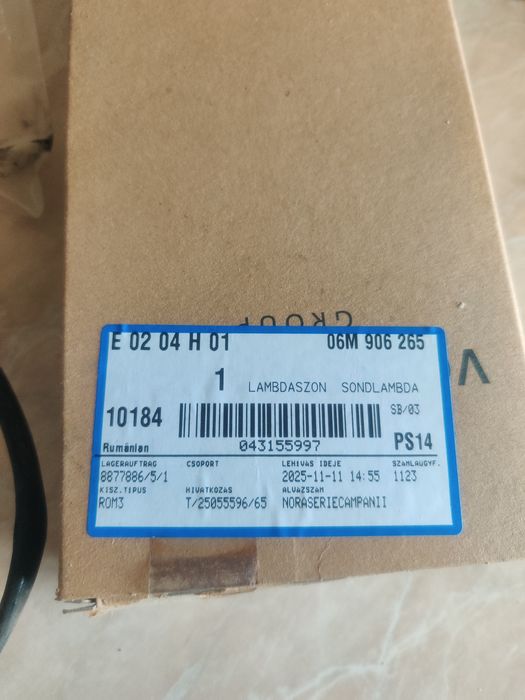 Sonde lambda grup vag