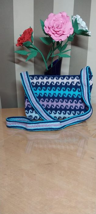 Вязаные сумочки ручной работы