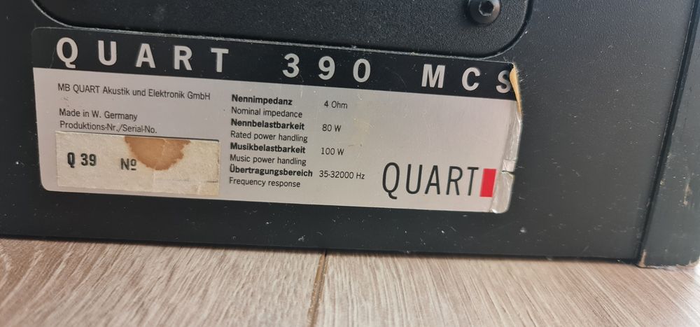 Mb Quart 390 MCS