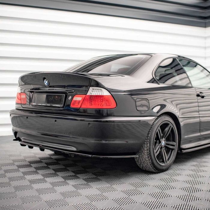 CSL Спойлер за BMW E46 (98–06) – Черен гланц, Injection Mold качество