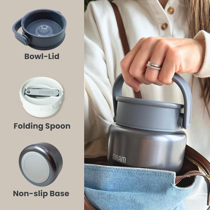 Thermos mnam  pentru alimente pentru copii și adulți 500 ml Recipient