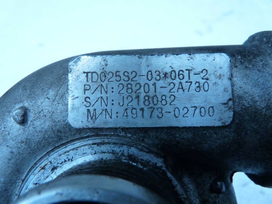 Турбо за 2008 Kia / Hyundai 1.4 1.6 DIESEL 28201-2A400