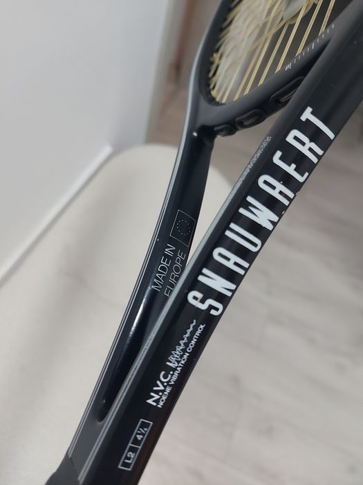 Racheta tenis vintage John McEnroe Autograph Snauwaert rara