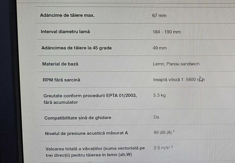 Circular Hilti SCW70