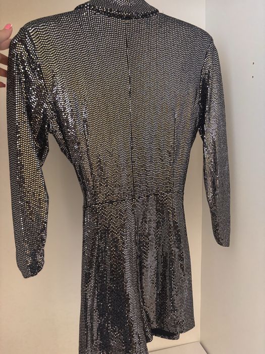 Официален сребрист гащеризон ZARA