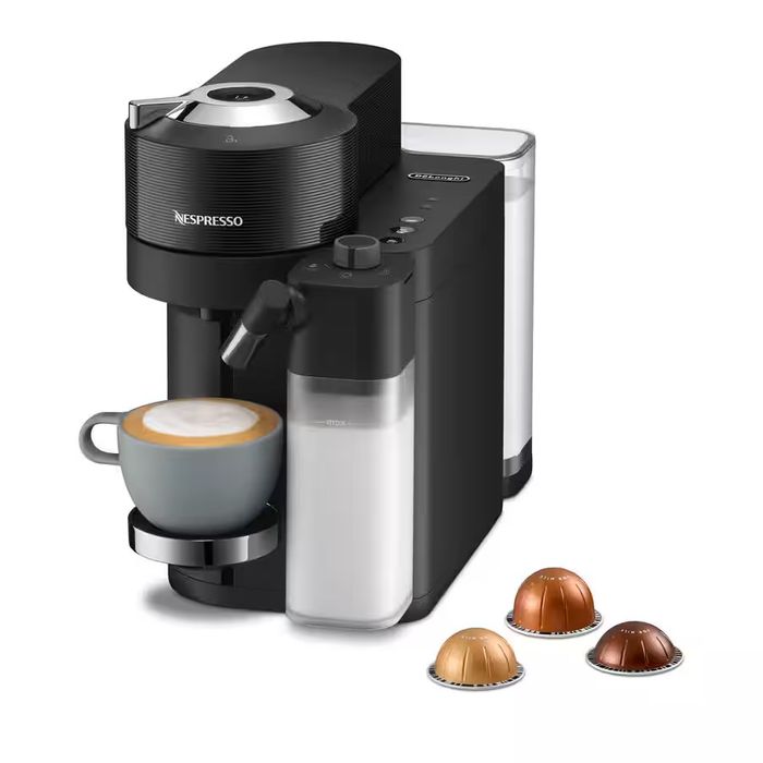 Aparat de cafea DeLonghi Vertuo Lattissima, Negru
