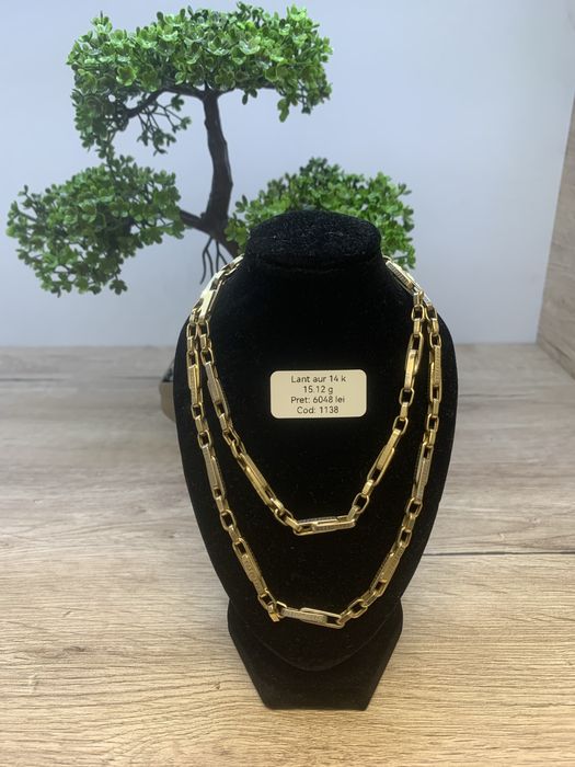 Lant aur 14 k certificat anpc