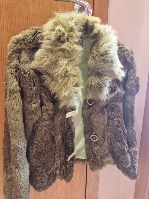 Яке с естествен косъм