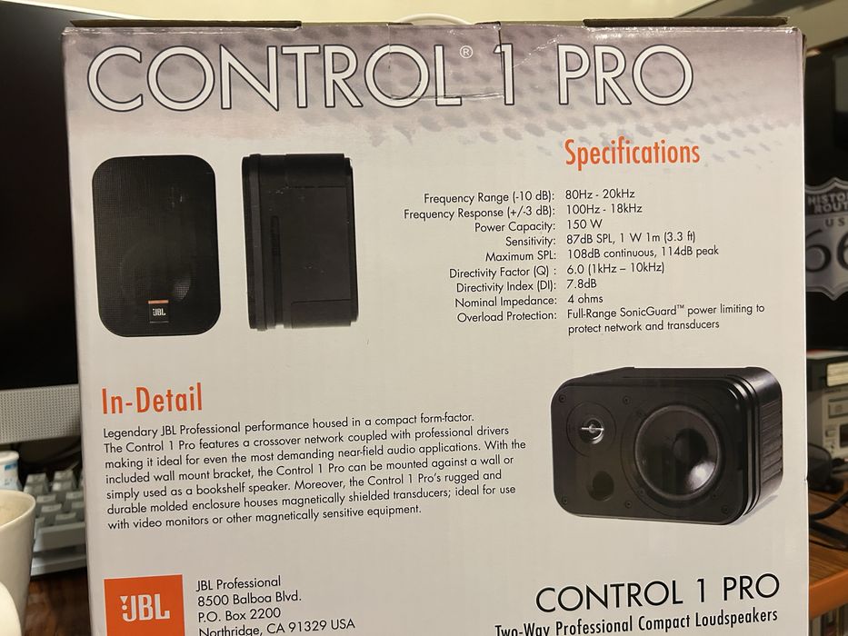 boxe jbl  control 1 pro