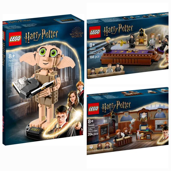 Нови Lego Harry Potter - Час по вълшебство/ Клуб по дуелиране/ Доби