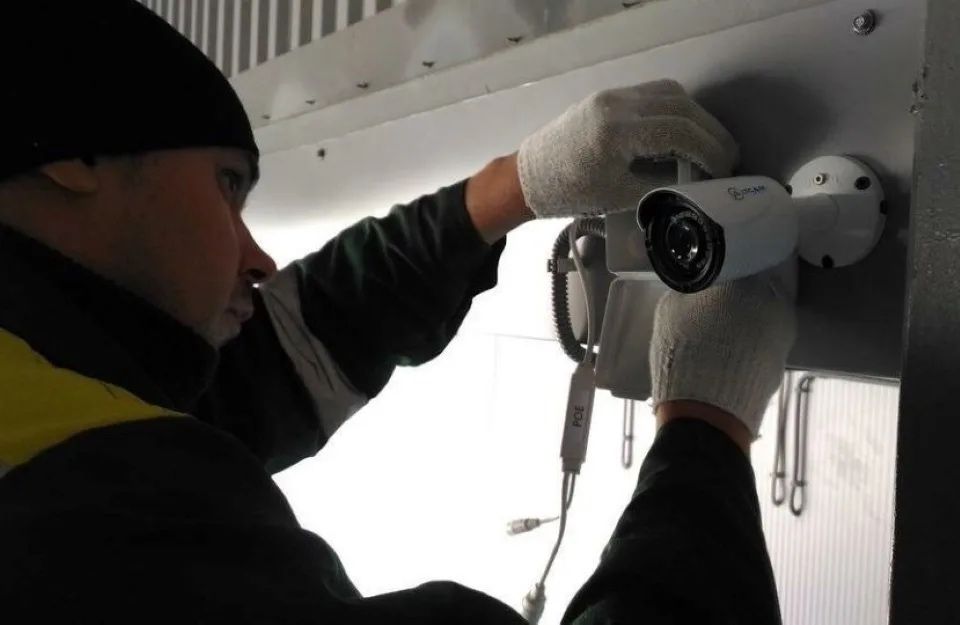 Монтаж видеонаблюдения