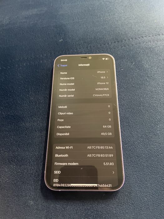 Amanet Ozana vinde iphone 12 impecabil