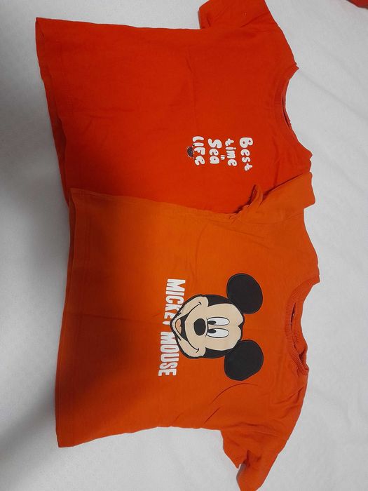 2 tricouri baieti 1 2 ani