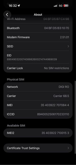 iPhone 16 Pro Max Black 256 GB