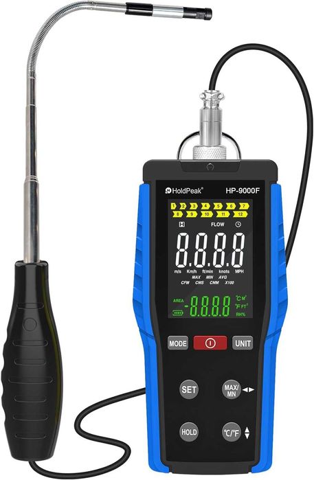Anemometru Hot Wire Profesional - Telescopic - HVAC - USB-C