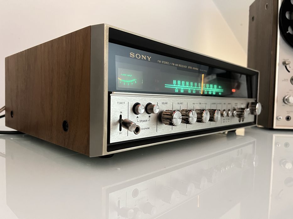 Magnetofon Sony TC-645 si Amplificator/Receiver Sony STR-6046A