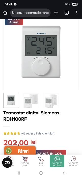 Termostat  siemens