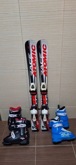 Schiuri atomic 90cm-clapari ski, casca,bete