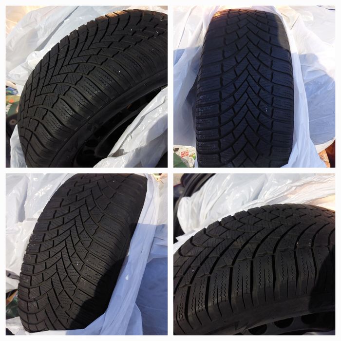 Jante 215 55 r16 cu Anvelope de iarnă Bridgestone noi