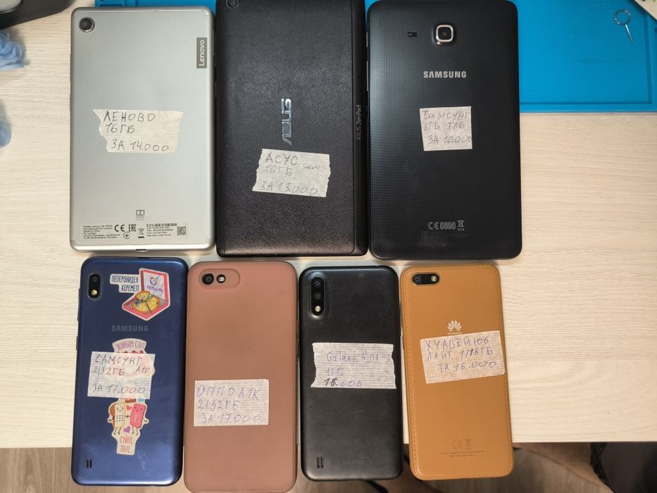 Смартфоны Samsungi,oppo,redmi,Huawei