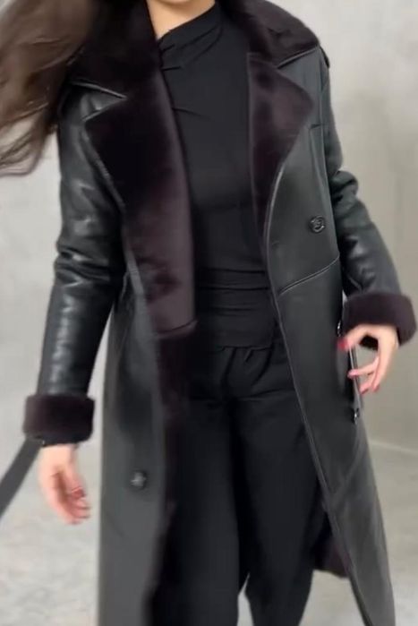 Дубленка из натуральной облегченой овчины