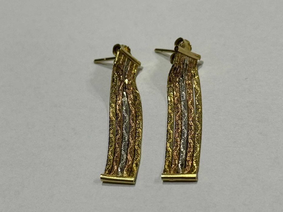 Дамски Златни Обеци 14К(4.33гр)