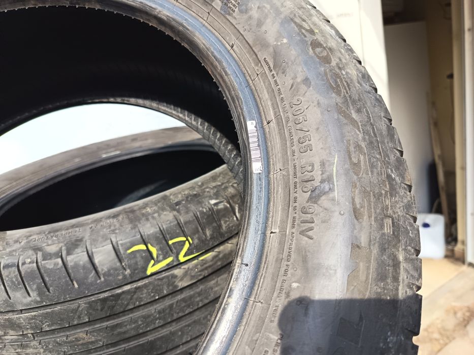 Anvelope vara 205 55 16 pirelli 5mm 2022 și 2024