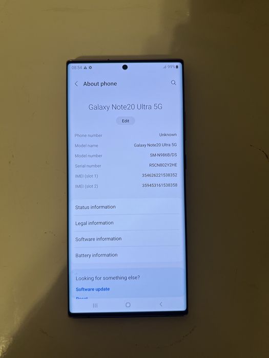 Samsung Note20 Ultra 5G