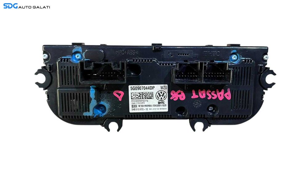 Panou Modul Unitate Comanda AC Aer Conditionat Clima Climatronic Volkswagen Golf 7 2013 - 2020 Cod 5G0907426M [LC1202]