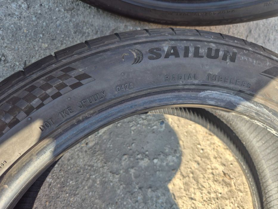 2 Anvelope de VARA - 245/45/19 - SAILUN - APP NOI - DOT 2024 !