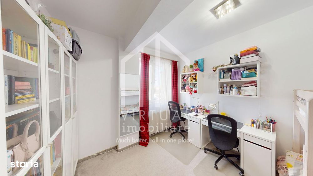 Apartament cu 3 camere, 78mp utili + balcon (9mp), etaj 2/4 - Turnisor