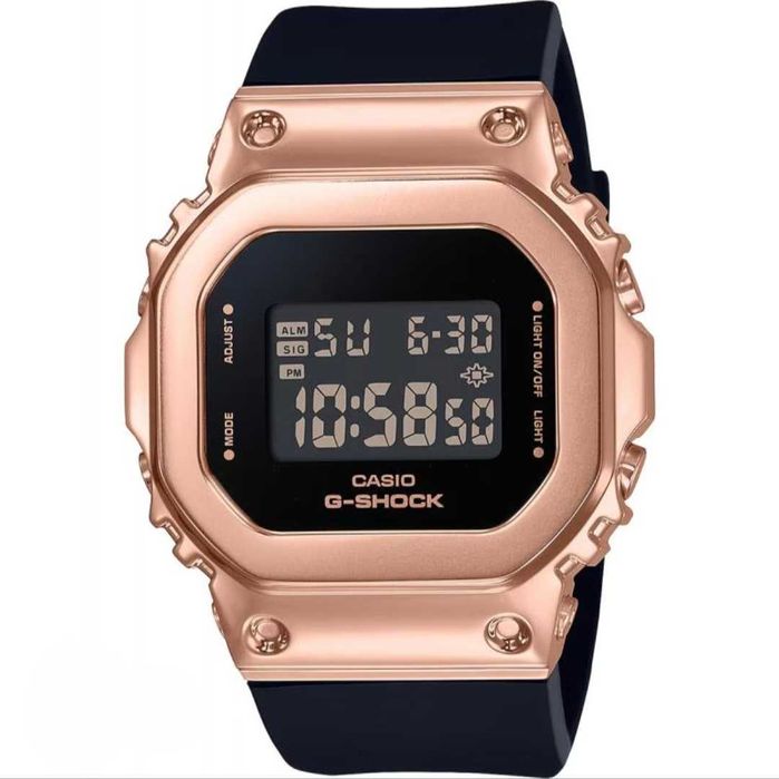 Ceas Casio Barbat, dama, unisex  g shock gm s5600pg BLACK-ROZE Nou,Garantie. 2ANI