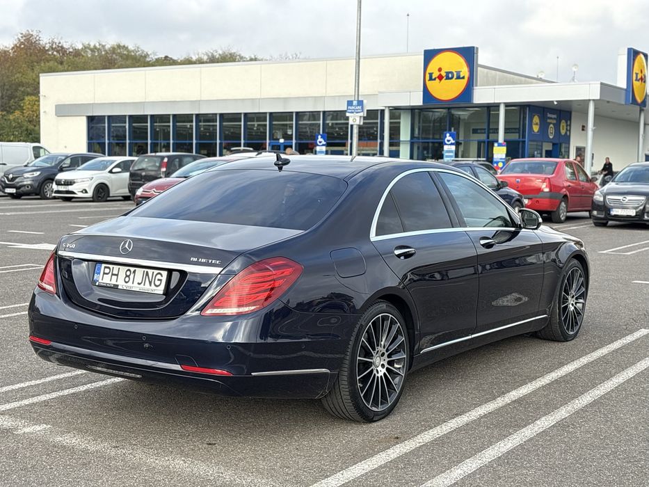 Mercedes S350 S-class ILS 2015 4MATIC piele crem, inmatriculat