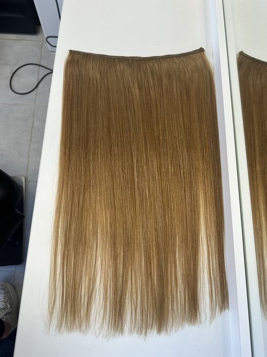 Екстеншъни с премиси естествена коса Купувана от Салон Ванет