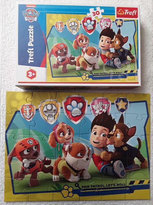 Paw patrol патрул пъзел играчки